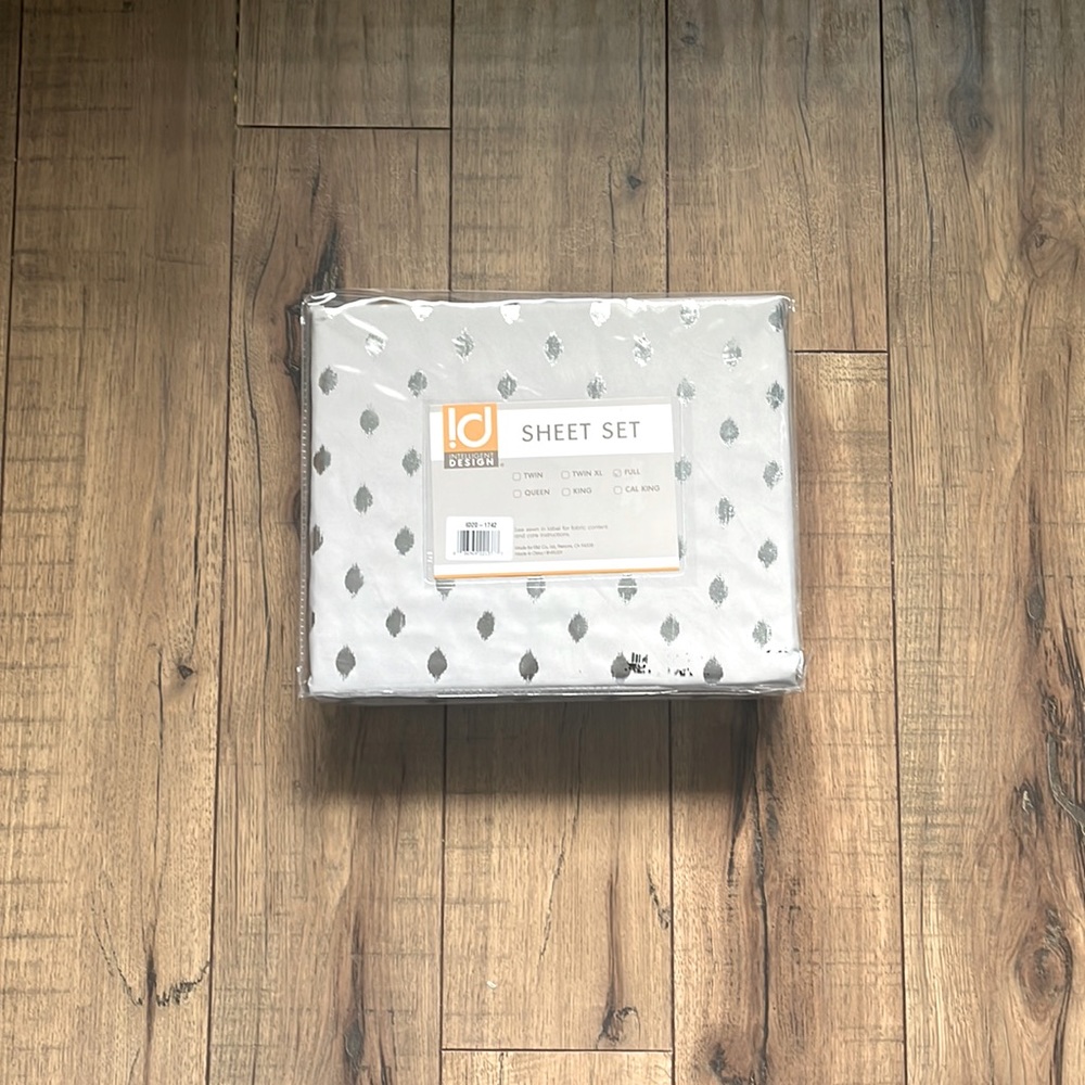 NEW: bed sheet set size full